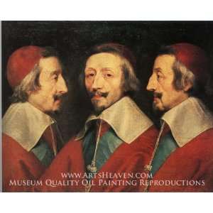  Triple Portrait of the Head of Richelieu