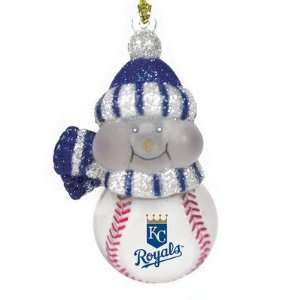  MLB All Star Light Up Snowman   Kansas City Royals (Set of 
