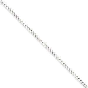  16 Inch Sterling Silver 2.80mm Wide Curb Chain Vishal 