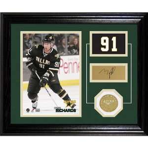   Mint Dallas Stars Brad Richards Framed Photomint Sports Collectibles