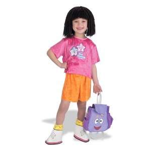  Star Catching Dora the Explorer Costume: Girls Size 4 6 