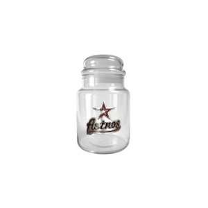  Houston Astros 31 oz Glass Candy Jar: Sports & Outdoors