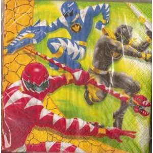  Power Rangers Dino Thunder Lunch Napkins (16 Count) Toys 