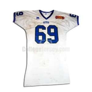   69 Game Used Kansas State Russell Football Jersey