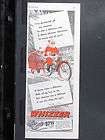 1947 WHIZZER Bicycle Bike Motor magazine Ad Christmas gift Santa 
