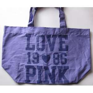  Victorias Secret Pink Purple Tote Bag Love 1986 Pink 