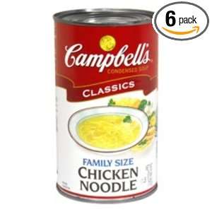Campbells Chicken Noodle Soup, 26 Ounce (Pack of 6)  