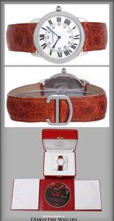 Cartier Solo Ronde Mens Stainless Steel Quartz Watch W6700255  