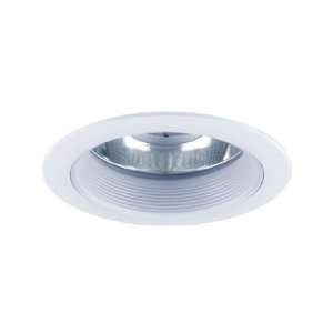   Light, Specular Reflector With Step Baffle, All White Finish Home