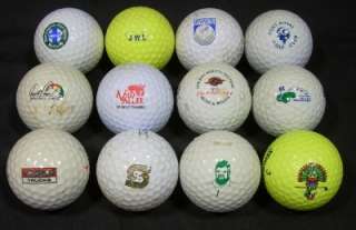 12 Logo Golf Balls FREIGHTLINER Burlington Northern ARNOLD PALMER Port 