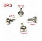 50 thumb screw m3x8mm m3 for diy computer pc case