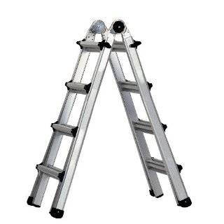 Cosco 20 417T1AS Worlds Greatest Multi Position Type 1A Ladder, 17 