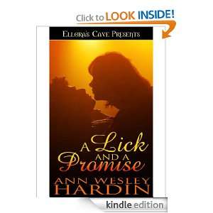 Lick and a Promise Ann Wesley Hardin  Kindle Store
