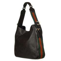 Gucci Heritage Leather Hobo Bag  