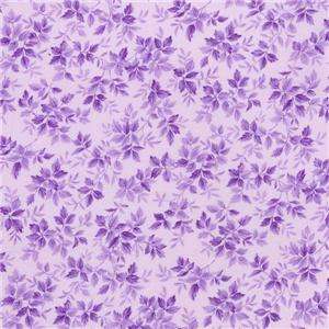 RJR Contessa Flora Floral Lavender Purple Quilt Fabric  