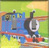 Thomas the Train Double Light Switch Plate Cover  
