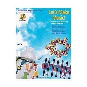  Lets Make Music   Book & CD Musical Instruments