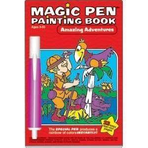  Amazing Adventures Magic Pen Painting Book: Toys & Games