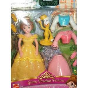  Disney Glitter Precious Princess Belle J0164: Toys & Games
