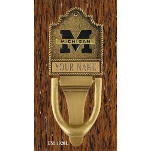  Michigan Wolverines Personalized Brass Door Knocker 