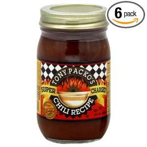 Tony Packo Chili Recipe, 15.5 Ounce Grocery & Gourmet Food