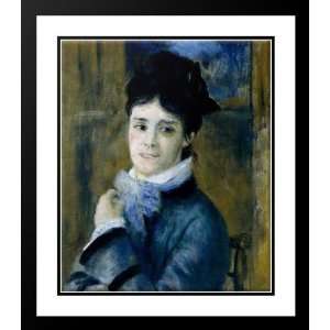 Renoir, Pierre Auguste 28x34 Framed and Double Matted Madame Claude 