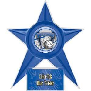 Volleyball Stellar Ice 7 Trophy BLUE STAR/BLUE TWISTER PLATE 