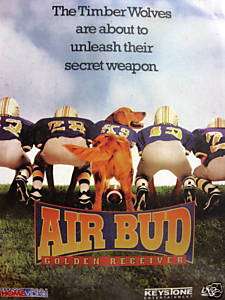 Air Bud Golden Receiver rare DVD sealed OOP NEW  