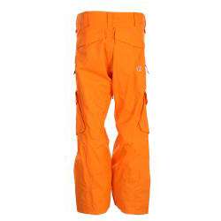 Sessions Mens Gridlock Orange Snowboard Pants  