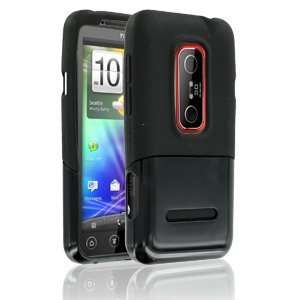   Rapture Slice 42 0130012R Black Silicone Skin Case for HTC EVO 3D