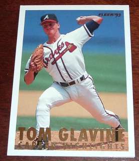 1993 Fleer Career Highlights Tom Glavine #5  