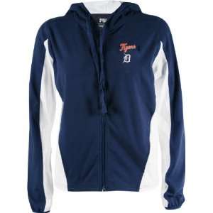  Detroit Tigers Womens All Star Hooded Jacket: Sports 