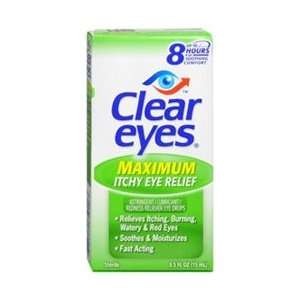  Clear Eyes Maximum Itchy Eye Relief by Medtech   0.5 oz 