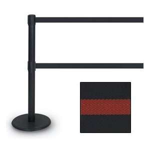  Black Double Tape Post With 73 Black/Redtape Everything 