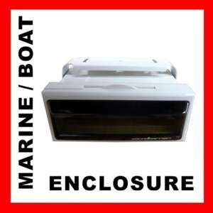 Weather Enclosure for Marine Boat Radio Stereo Systems  