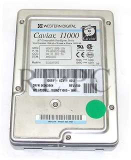 Vintage Western Digital 11000 1 GB 3.5 IDE Hard Drive  