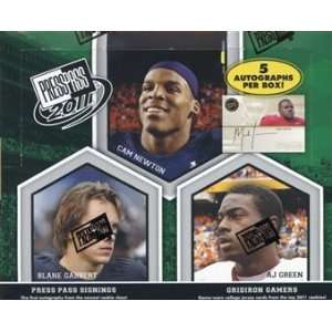 SEALED PACK : 2011 Press Pass Football Factory Sealed Hobby Pack 