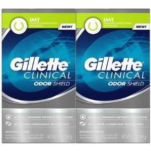 Gillette Clincal Strength Odor Shield Solid Antiperspirant/Deodorant 1 