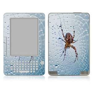     Kindle 2 Decal Vinyl Skin   Dewy Spider 