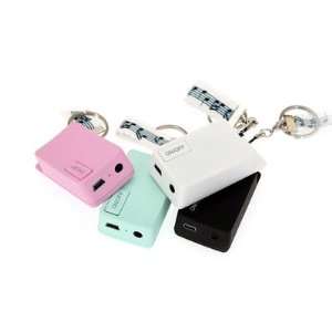  Ycross MP3 and iPod Mini Key Chain Speaker   White: MP3 