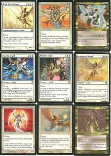 10 Card Angel Collection Lot Magic MTG all Rares  