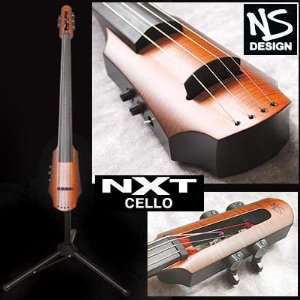  NS Design NXT Electric 4 String Cello With Amber Burst 