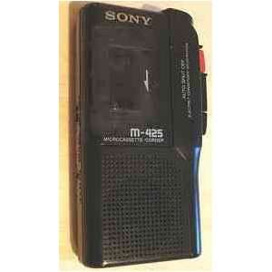  Sony M 425 Microcassette Recorder Pocket Recorder  Players 