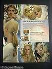 1973 Vintage Clariol Herbal Essence Nature Girl Dove Ad items in 