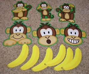 Teacher Resource: Monkey Bulletin Board Character Set  