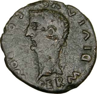 Tiberius Drusus Germanicus Rare Authentic Genuine Ancient Roman Coin 