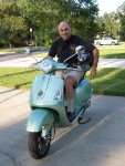 Karl Sooder is an avid motor scooter (Vespa) enthusiast