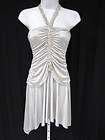 black halo metallic silver tone ruched $ 139 00 free shipping buy it 