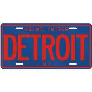   AM FROM DETROIT  MICHIGANLICENSE PLATE SIGN USA CITY: Home & Kitchen