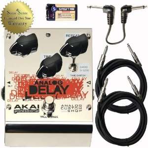  Akai True Analog Delay Pedal Guitar Stomp Box Electronics